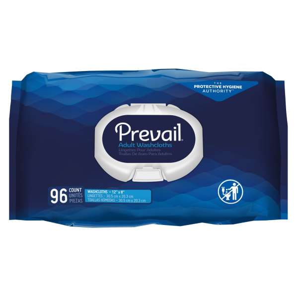 Wipe Personal Prevail w/Aloe Vit E 96/Pk 6 PK/CS Image Product Image