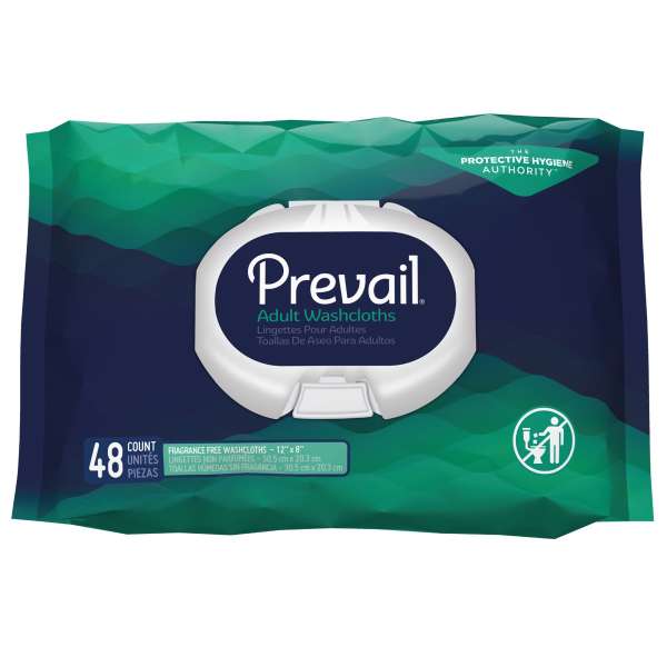 Wipe Personal Prevail w/Lotion Soft 48/PK 12 PK/CS Image Product Image