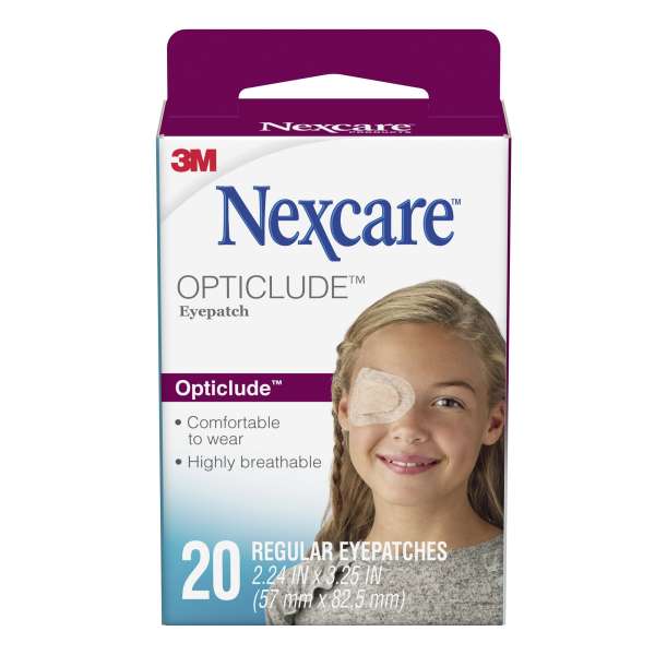 Orthopic Eye Patch Reg Adhesive 20/BX Image Product Image