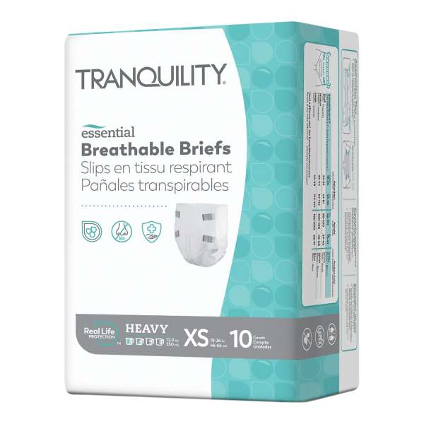 Brief Tranquility Heavy Absorbency XS 10/PK Image Product Image