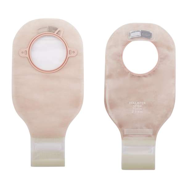 Ostomy Drn Pch Transpt W/Filter 2-3/4 70MM 10/BX Image Product Image
