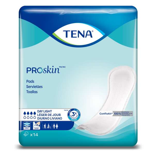 Liner Tena ProSkin Day Light 13In Mod Abs 14/BG Image Product Image