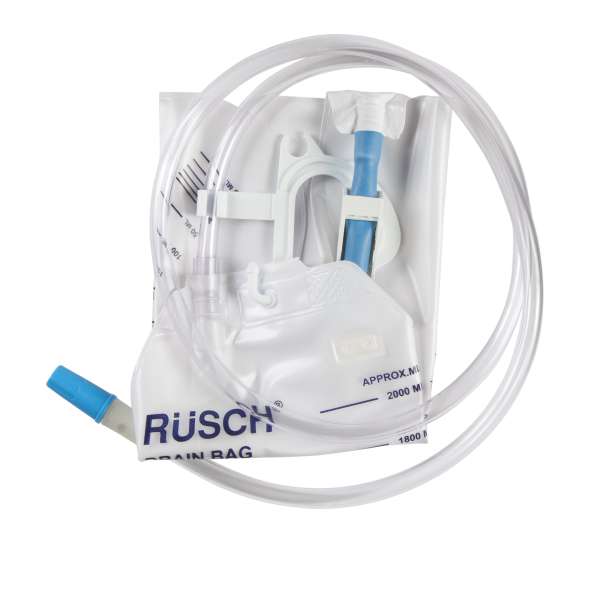 Urol Drn Bag RuschÂ® 2000mL Anti-reflux ST EA Image Product Image