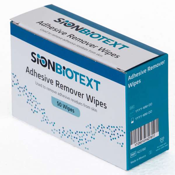 Adh Remover Wipe SionBiotext 50/BX Image Product Image