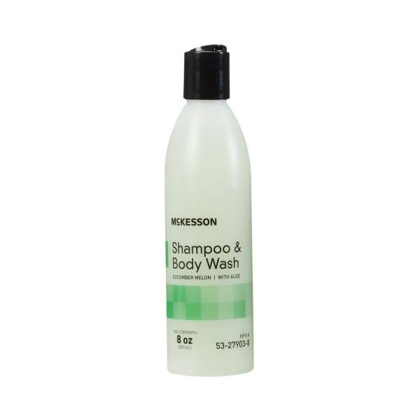 Shampoo & Body Wash Flip Top Melon Scent 8oz BTL Image Product Image