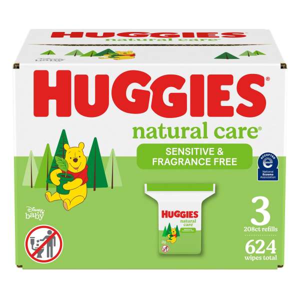 Wipe Baby Huggies Unscented 624/CS Image Product Image