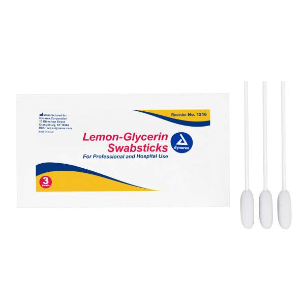 Swabs Oral Lemon Glycerine 75/BX Image Product Image
