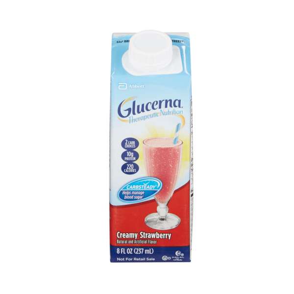 Glucerna Shake Straw 220 Cal 237mL 8oz BTL 24/CS Image Product Image