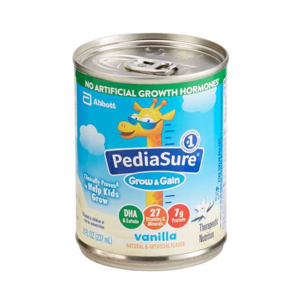 PediaSure Vanilla 240 Cal 237mL 8oz CN EA Image Product Image