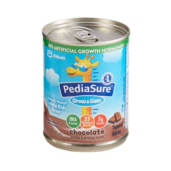 PediaSure Chocolate 240 Cal 237mL 8oz CN Image Product Image