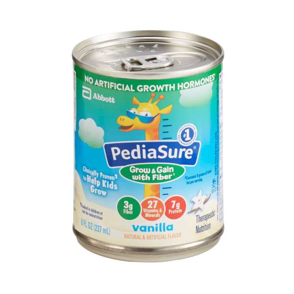 PediaSure w/Fiber Vanilla 240 Cal 8oz CN EA Image Product Image