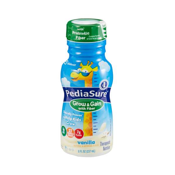 PediaSure w/Fiber G&G Van 240 Cal 237mL 8oz CN EA Image Product Image