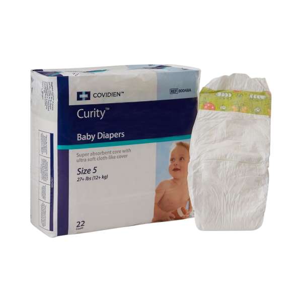 Brief Curity Ultra-Fit Ped XL Sz 5 22/BG Image Product Image