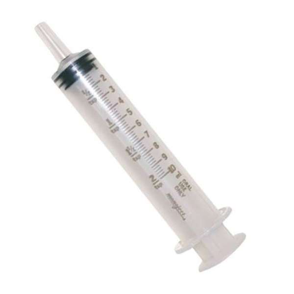 Syringe 10cc Monoject Oral Disp Cath Tip 100/BX Image Product Image