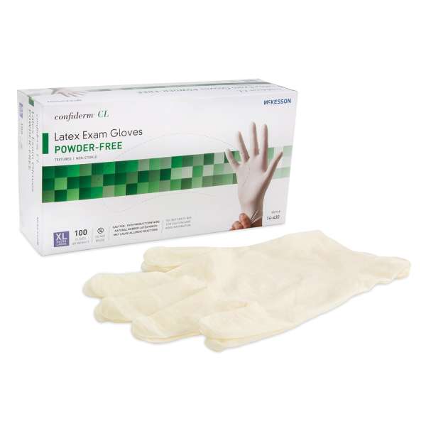 Glove Latex PF NS Textured Tips XL 100/BX 10 BX/CS Image Product Image