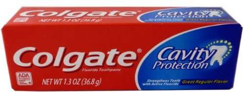 Toothpaste Colgate Regular 1oz Tube Image Product Image