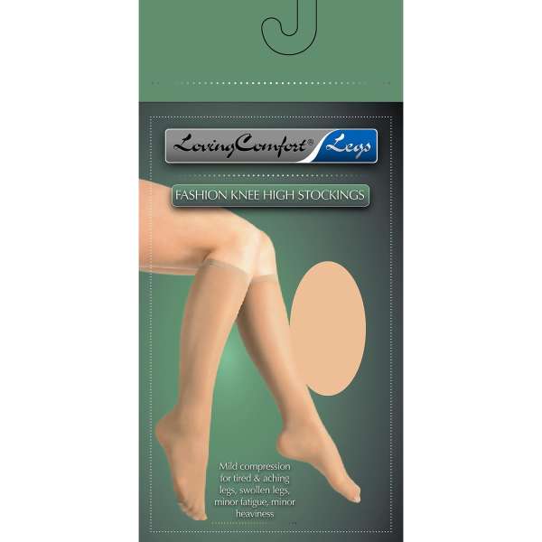 Stock Anti-em Knee Hi Beige Med Image Product Image