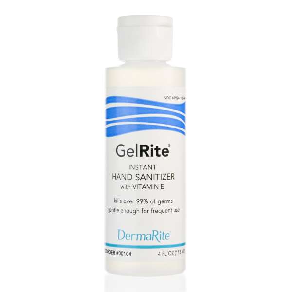 Sanitizer Hand Ethyl Alcohol Vit E 4oz Flip Top 24 Image Product Image