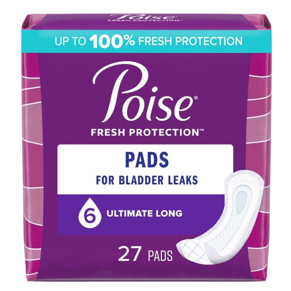 Liner Poise Pad 15.9 Heavy Absorbency 27/PK Image Product Image