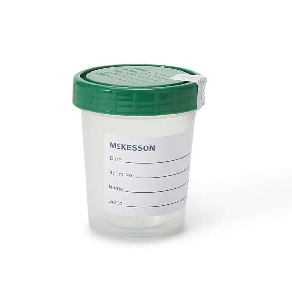 Specimen Container Screw Cap 120mL (4oz) ST 100/CS Image Product Image