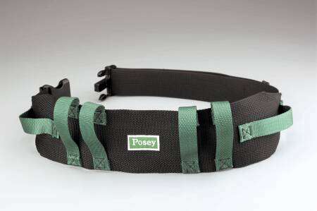 Belt Gait 55 w/Loops Handles Green & Black Nylon Image Product Image