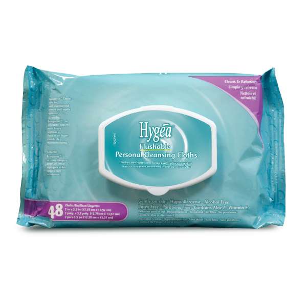 Wipe Flushable 48/PK 12PK/CS Image Product Image
