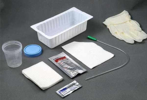 Urol Cath Tray Intm w/o Balloon 14 Fr PVC Image Product Image
