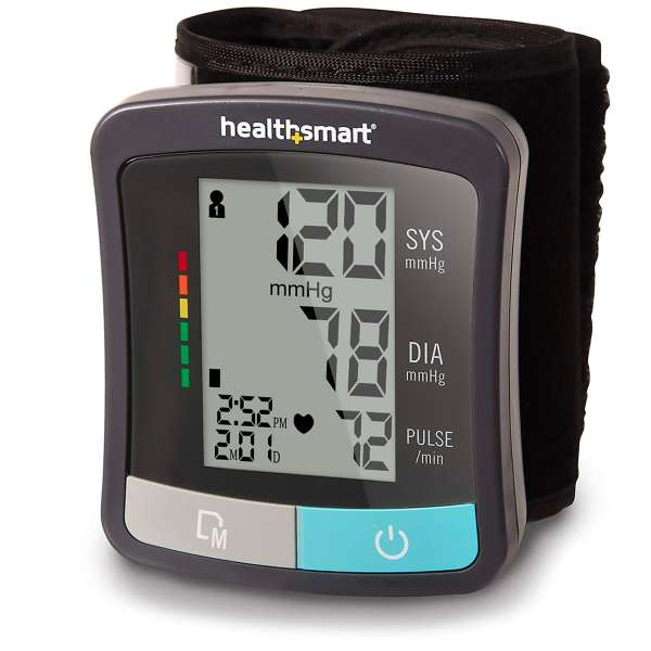 Blood Pressure Monitor Talking Auto/Digital Wrist Image Product Image