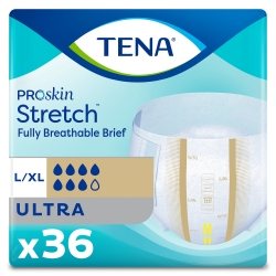 Brief Tena Stretch Large/Extra Large 36/Pack Product Image