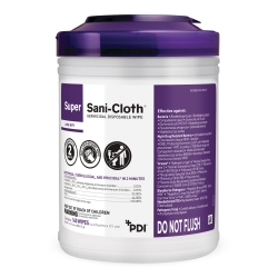 Wipe Sanicloth Premoistened Alcohol Scent NonSterile 160/Can Product Image